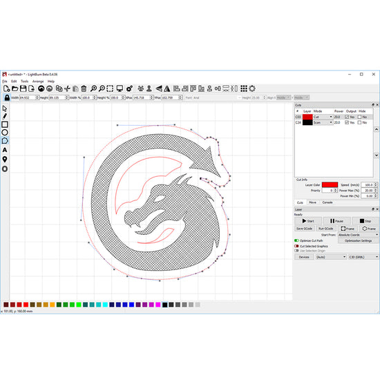 [Bundle] LightBurn Core License Key – SainSmart.com