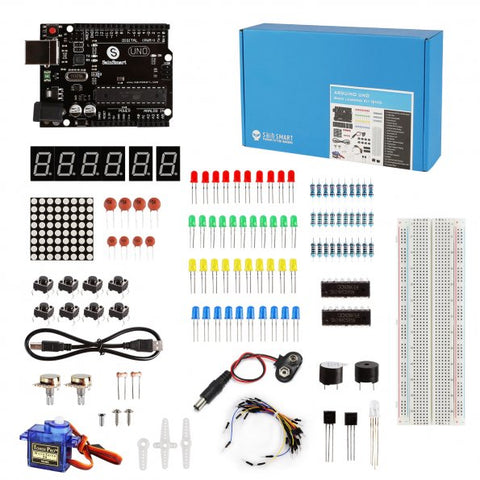 [Discontinued] SainSmart Uno Learning Kit Compatible with Arduino