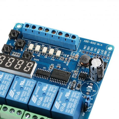 [Discontinued] 4/8-Channel Multifunctional Programmable Relay Module