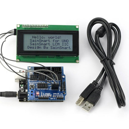 SainSmart UNO Sensor V5 LCD2004 Yellow Kit - Thumbnail 5