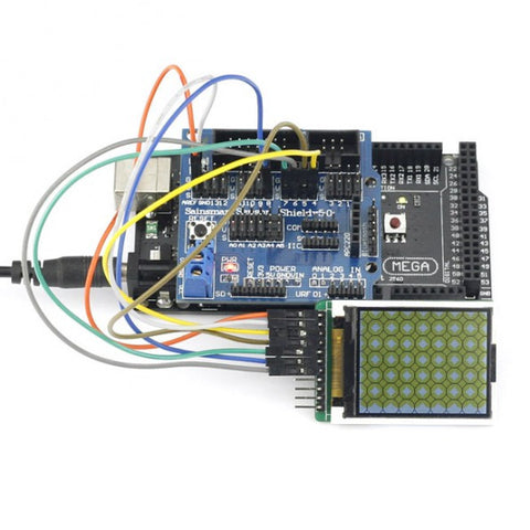 [Discontinued] Sainsmart Mega2560 R3+1.8''LCD Display +Sensor Shield V5 Module For Arduino Robot