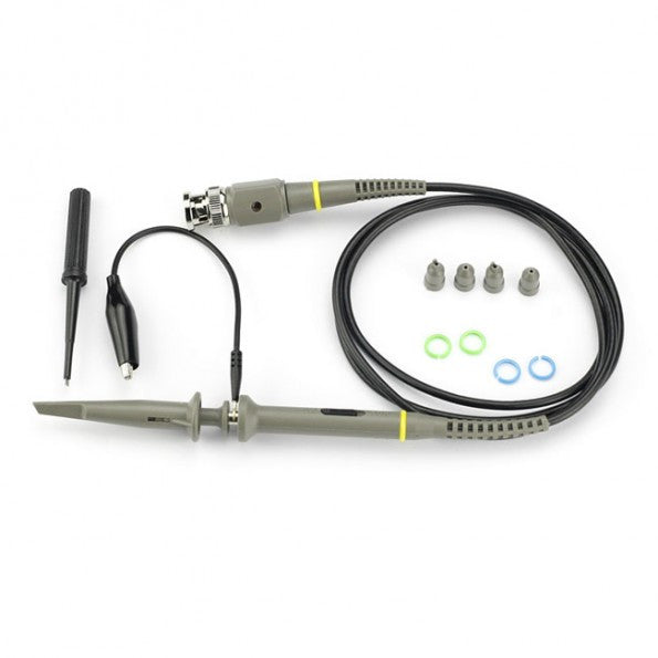 P6060 60MHz Oscilloscope Probe Kit - 1X/10X Attenuation With Accessories