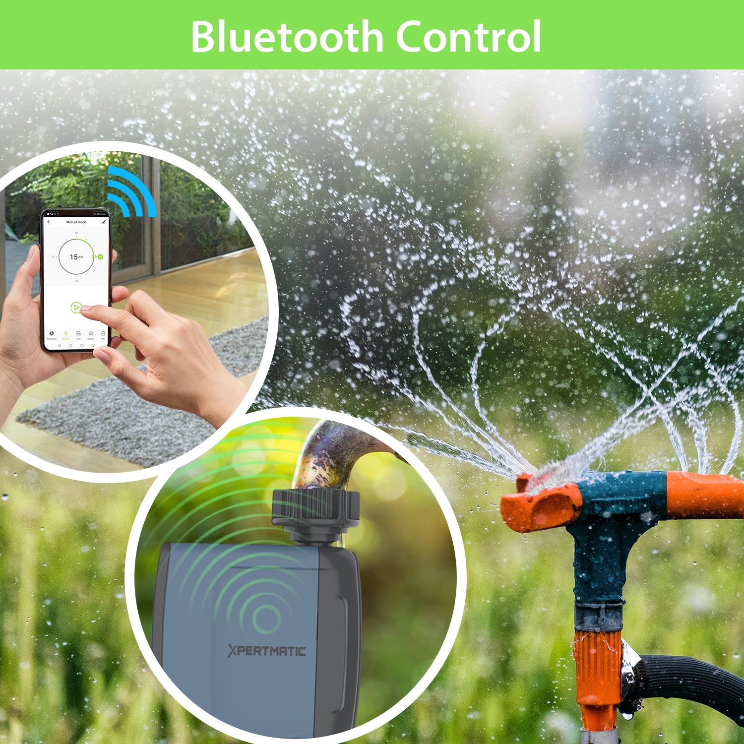 XpertMatic Bluetooth Sprinkler Timer - Thumbnail 3