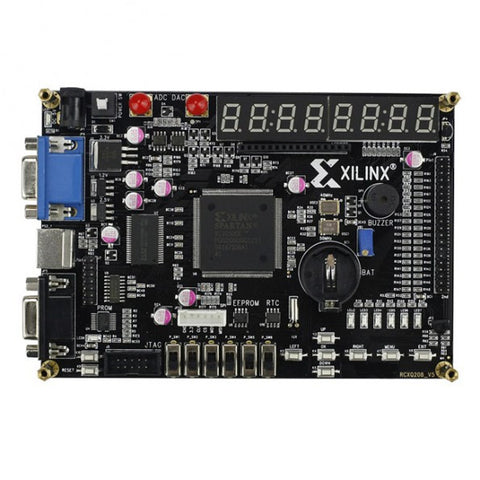 [Discontinued] Xilinx FPGA Development Spartan-3E XC3S500E-PQG208 Board 2.4" TFT LCD