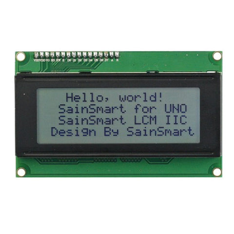 [Discontinued] SainSmart UNO R3+ Sensor V5 + LCD2004 White for Arduino UNO MEGA R3 Mega2560 Duemilanove Nano Robot