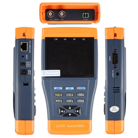 [Discontinued] ST893 3.5" Inch LCD CCTV Tester Camera Video Audio PTZ RS485 UTP Cable