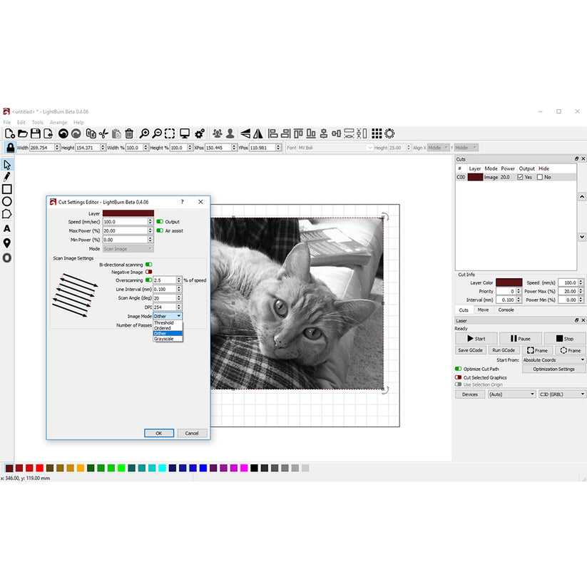 [Bundle] LightBurn Core License Key – SainSmart.com