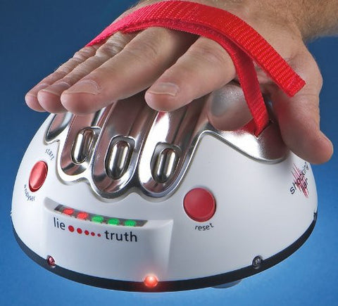 [Discontinued] SainSmart Jr. Amaze CB-33 Shocking Liar Lie Detector Game Toy White