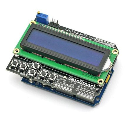 [Discontinued] UNO+1602 LCD Keypad Shield