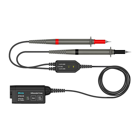 Micsig DP750-100 High Voltage Differential Probe 750V 100MHz 3.5ns Rise Time 50X/500X Attenuation Rate