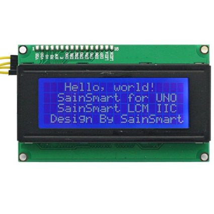 [Discontinued] SainSmart Sensor Shield V4 Module + LCD2004 for Arduino UNO MEGA R3 ATMEL AVR