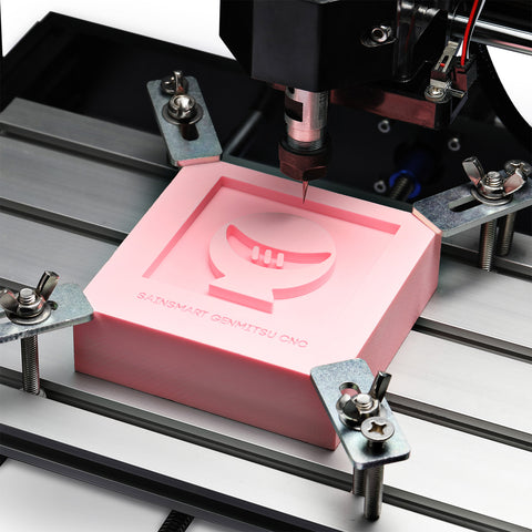 SainSmart Pink Resin Board for CNC Engraving