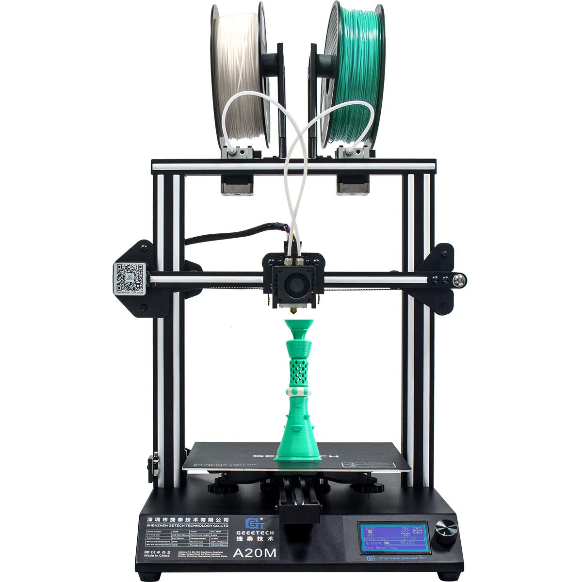 Geeetech A20M Mix-Color 3D Printer - Thumbnail 5