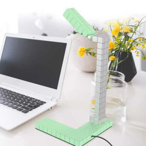[Discontinued] Modular LED Desk Lamp Gradual Dimmable STEM Learning Table Light Green