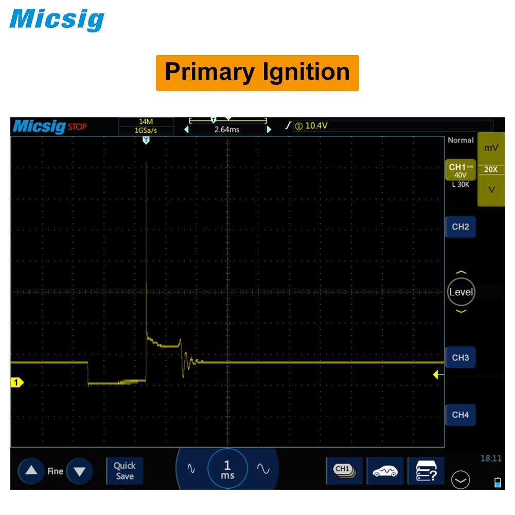 Micsig SATO1004 Digital Automotive Tablet Oscilloscope upgraded versio ...