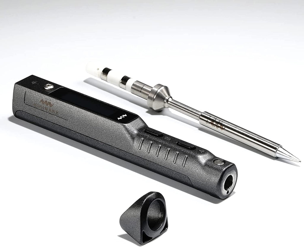 TS101 65W Smart Soldering Iron with TS-B2 Tip & USB Type C Cable, DC+P ...