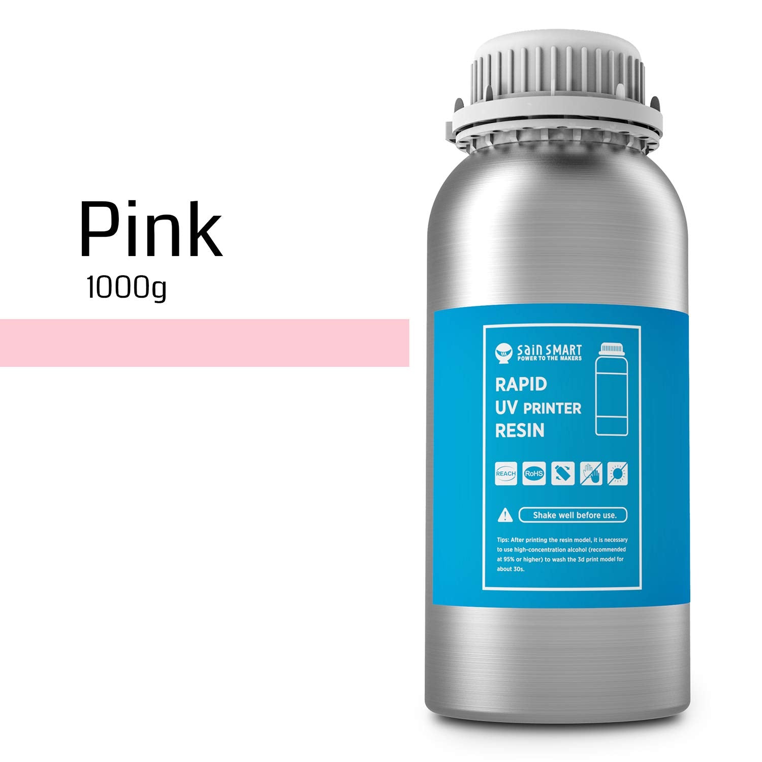 Discontinued] Rapid UV 405nm 3D Printing Resin 1000ml – SainSmart.com