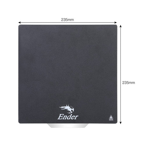 [Discontinued] Double-Sided Printing Platform 3D Printer Build Plate for Ender 3 Series, 235x235x1.2mm