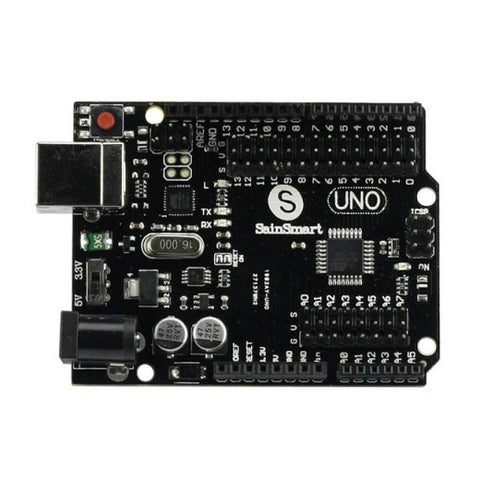 [Discontinued] SainSmart UNO R3 Improved Version+12864 LCD+Sensor Shield V5 Kit For Arduino