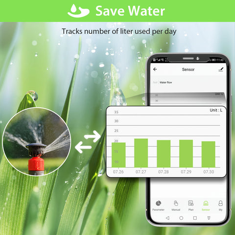 [Discontinued] XpertMatic Bluetooth Sprinkler Timer Programmable for Garden Lawn
