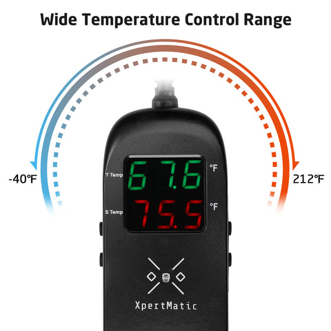XpertMatic MH-2000 Digital Temperature Controller, Single Socket, 2200W