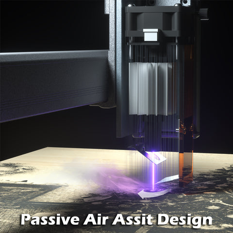 Genmitsu Air Assist Pump for Laser Engraver and Cutter, Air Assist Nozzle  Air Pump Kit for Jinsoku LC-40 10W Laser Engraver