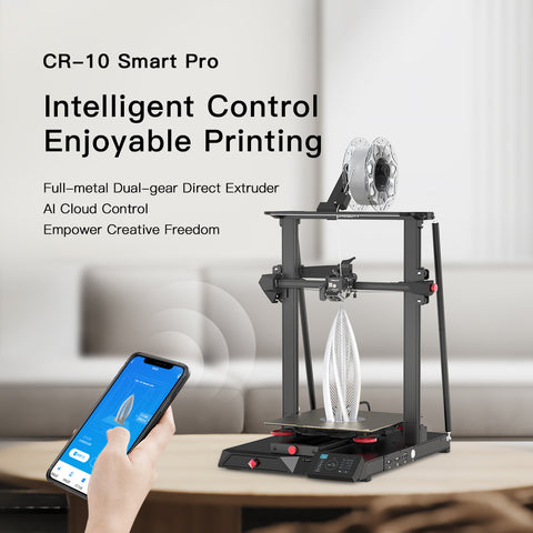 Creality CR-10 Smart Pro FDM 3D Printer, with HD Camera and Remote Control