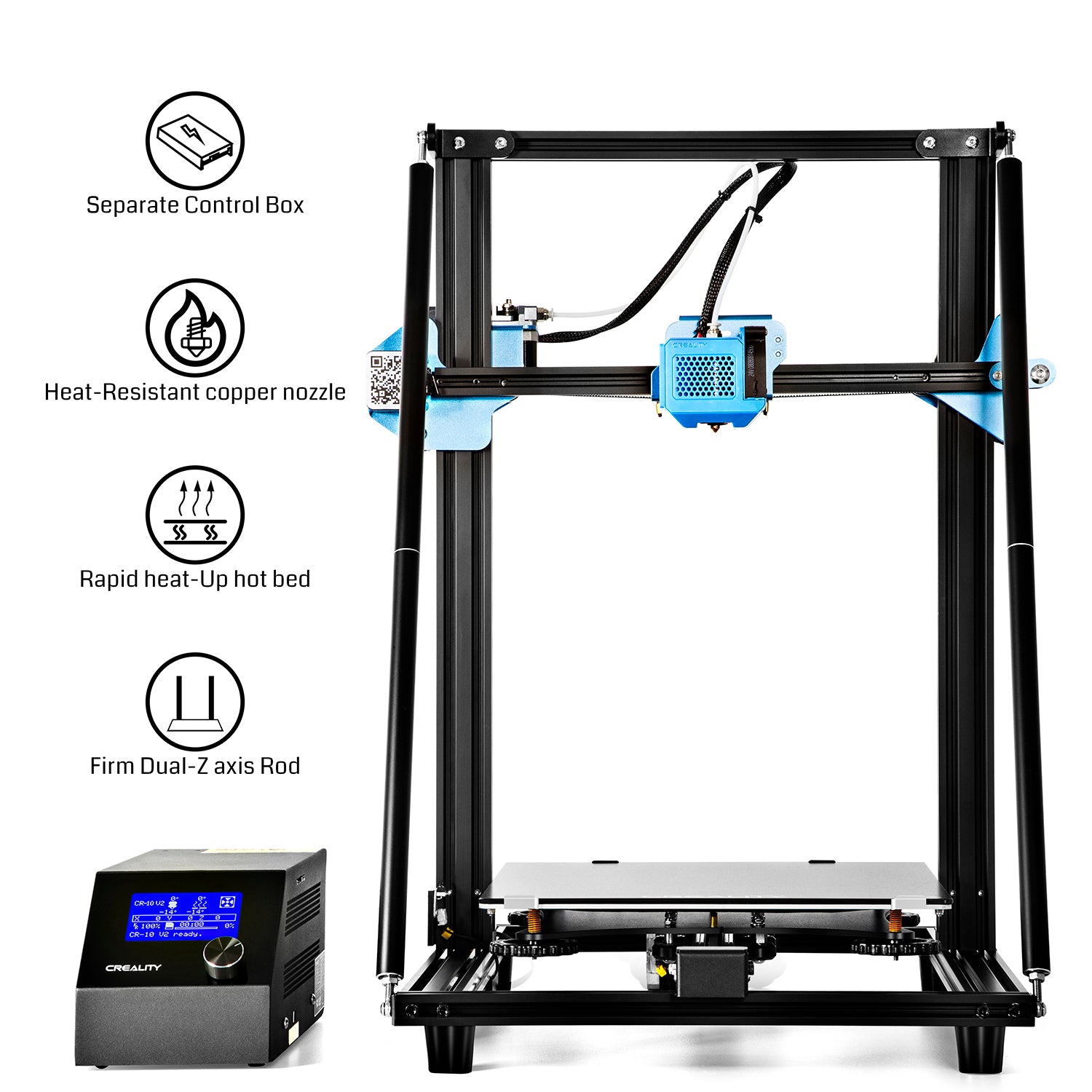 Creality3D CR-10 V2 3D Printer - Thumbnail 3