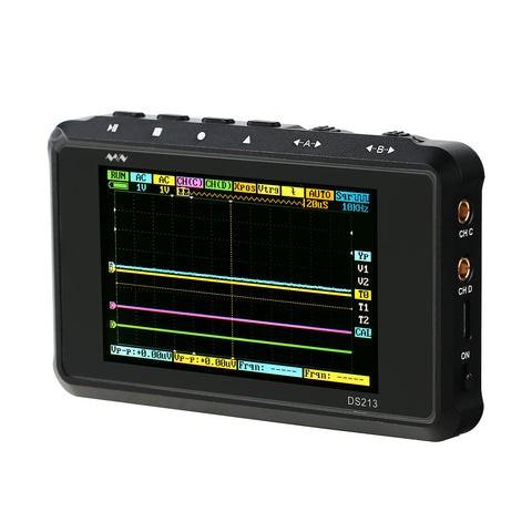 SainSmart DS213 4-Channels Handheld Mini Digital Oscilloscope
