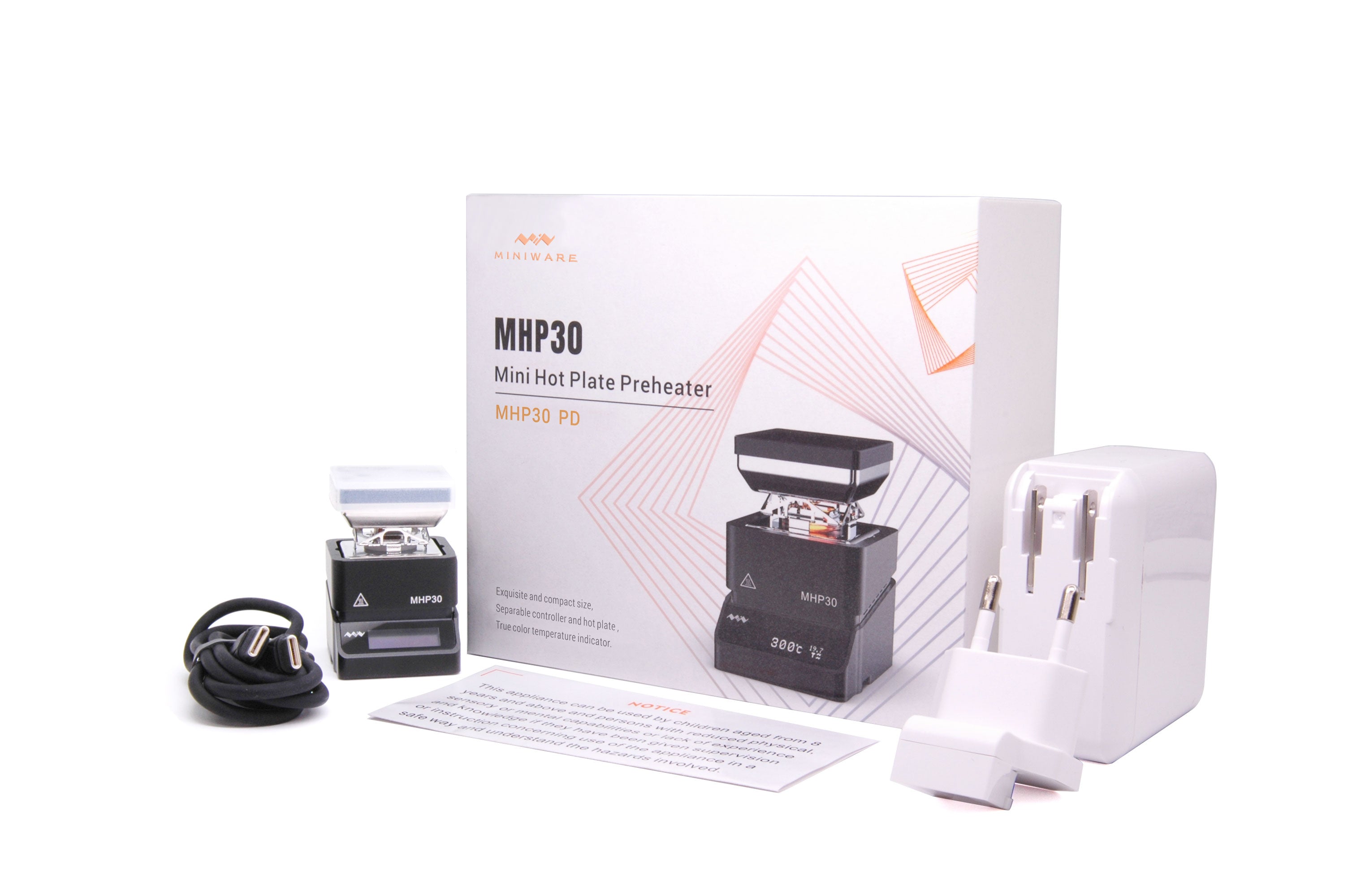 MINIWARE 60W Mini Hot Plate Preheater Soldering Station MINIWARE 60W Mini Hot Plate Preheater Soldering Station
