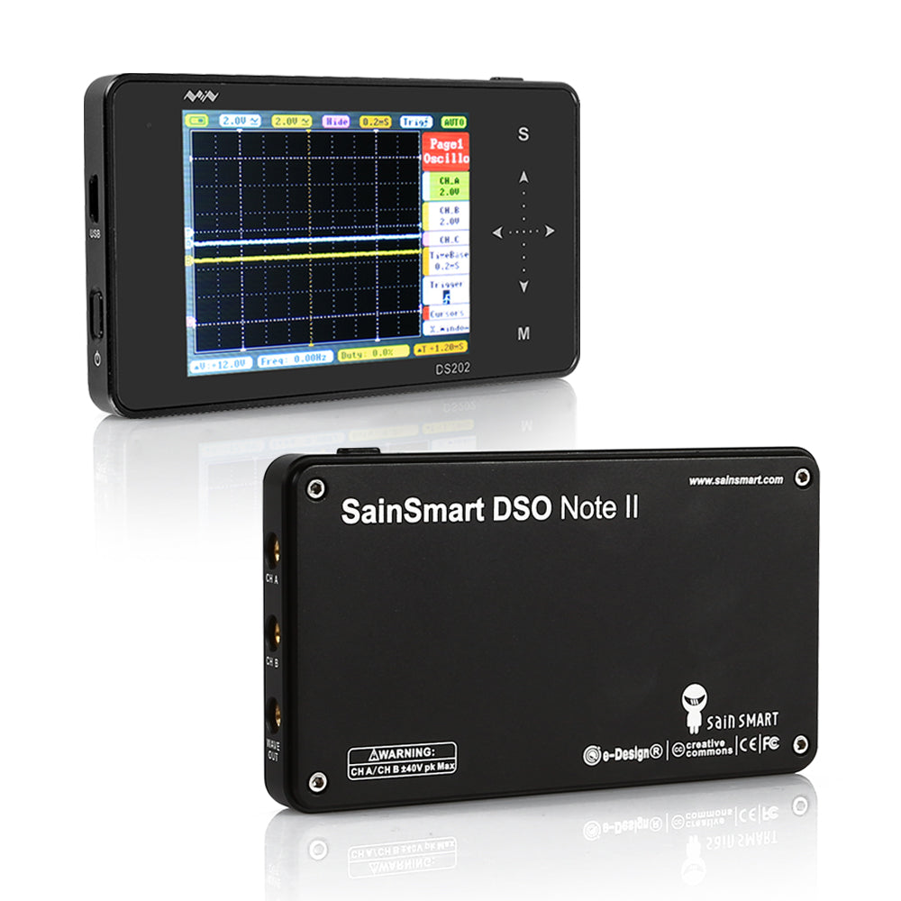 DSO212 DS212 Oscilloscopio A Memoria Digitale Portatile Palmare - Foto 5