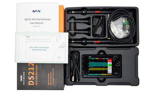 SainSmart DS212 2-CH Handheld Mini Digital Oscilloscope