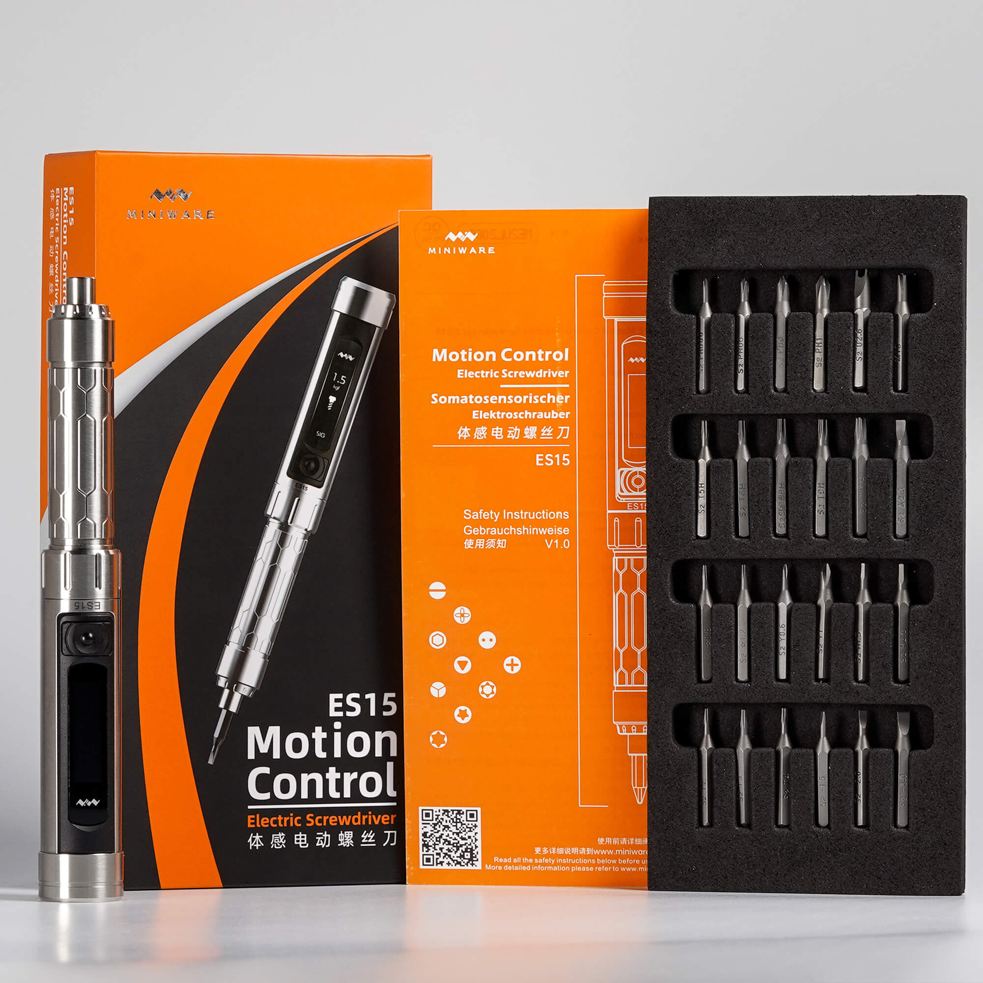 MINIWARE ES15 Smart Motion Mini Electric Screwdriver | SainSmart