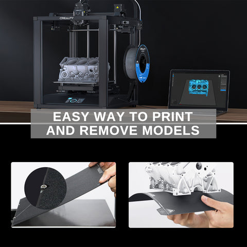 [Open Box] Creality Ender-5 S1 3D Printer, 250mm/s Speed, 300℃ High-Temp Nozzle Direct Drive