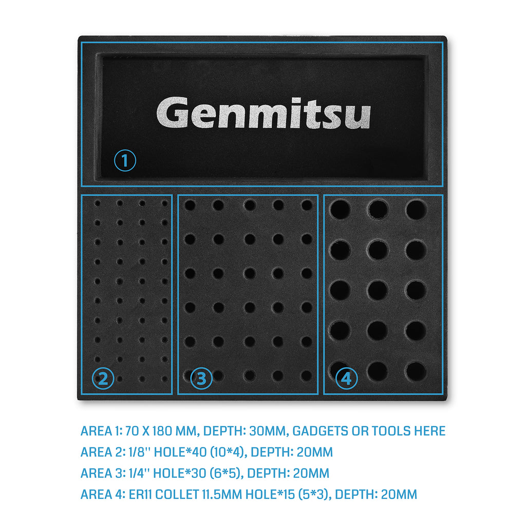 Genmitsu CNC Router Bits Holder Storage Case | SainSmart – SainSmart.com