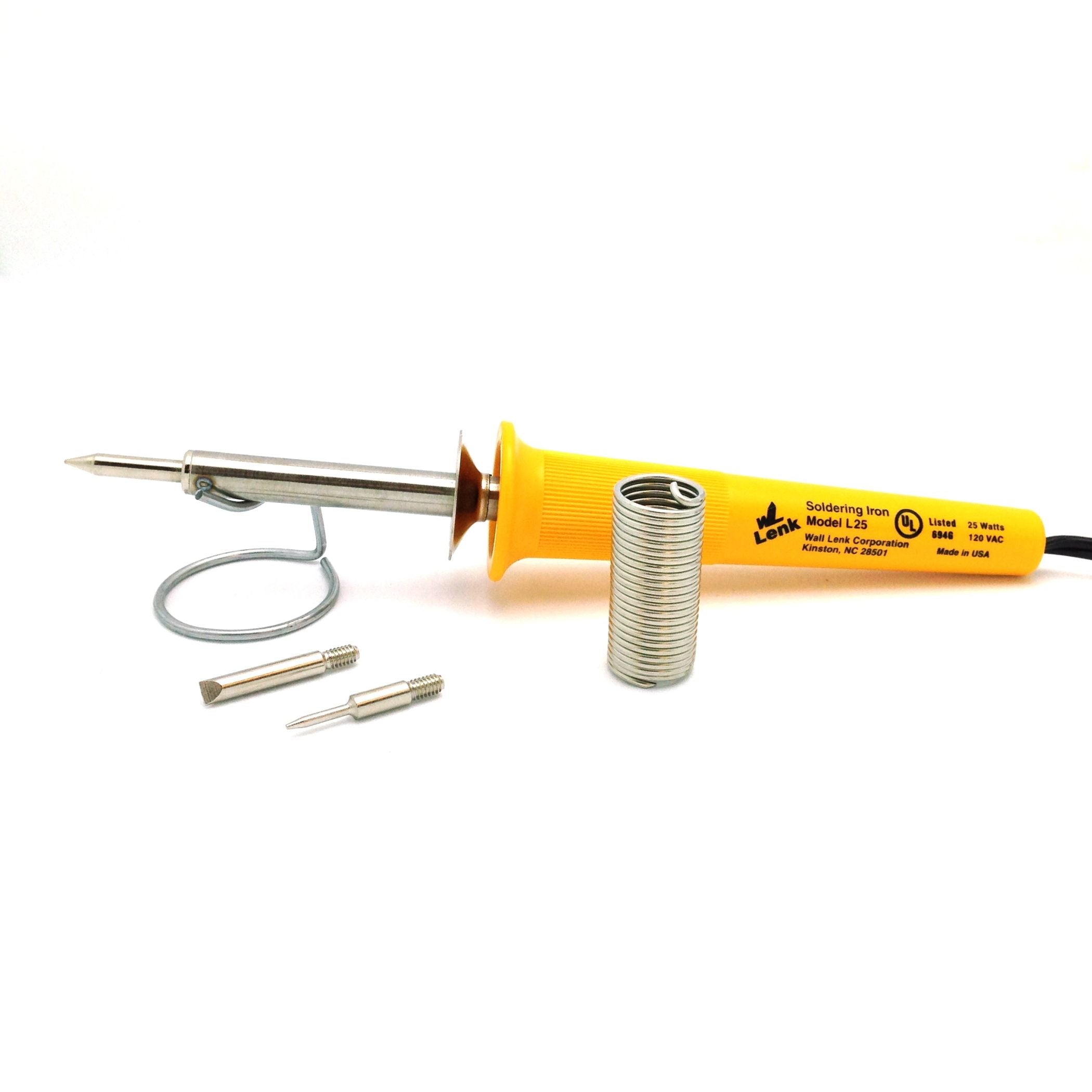 Discontinued] Wall Lenk 25 Watt Soldering Iron Kit, L25K