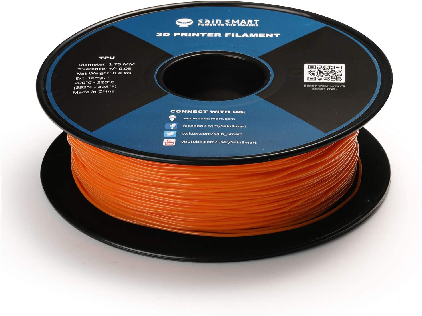 Mango Mojito Flexible TPU Filament - Thumbnail 5
