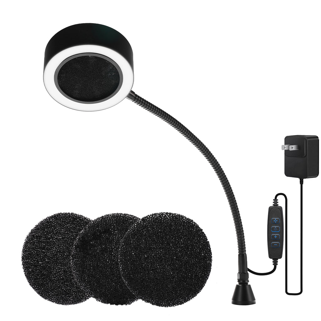 Magnetic Solder Smoke Absorber Fume Extractor with LED Lights ...