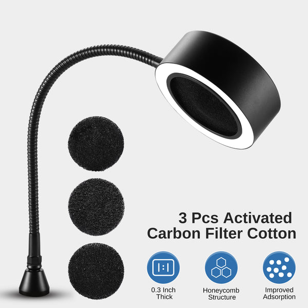 Solder Smoke Absorber Fume Extractor with LED Lights