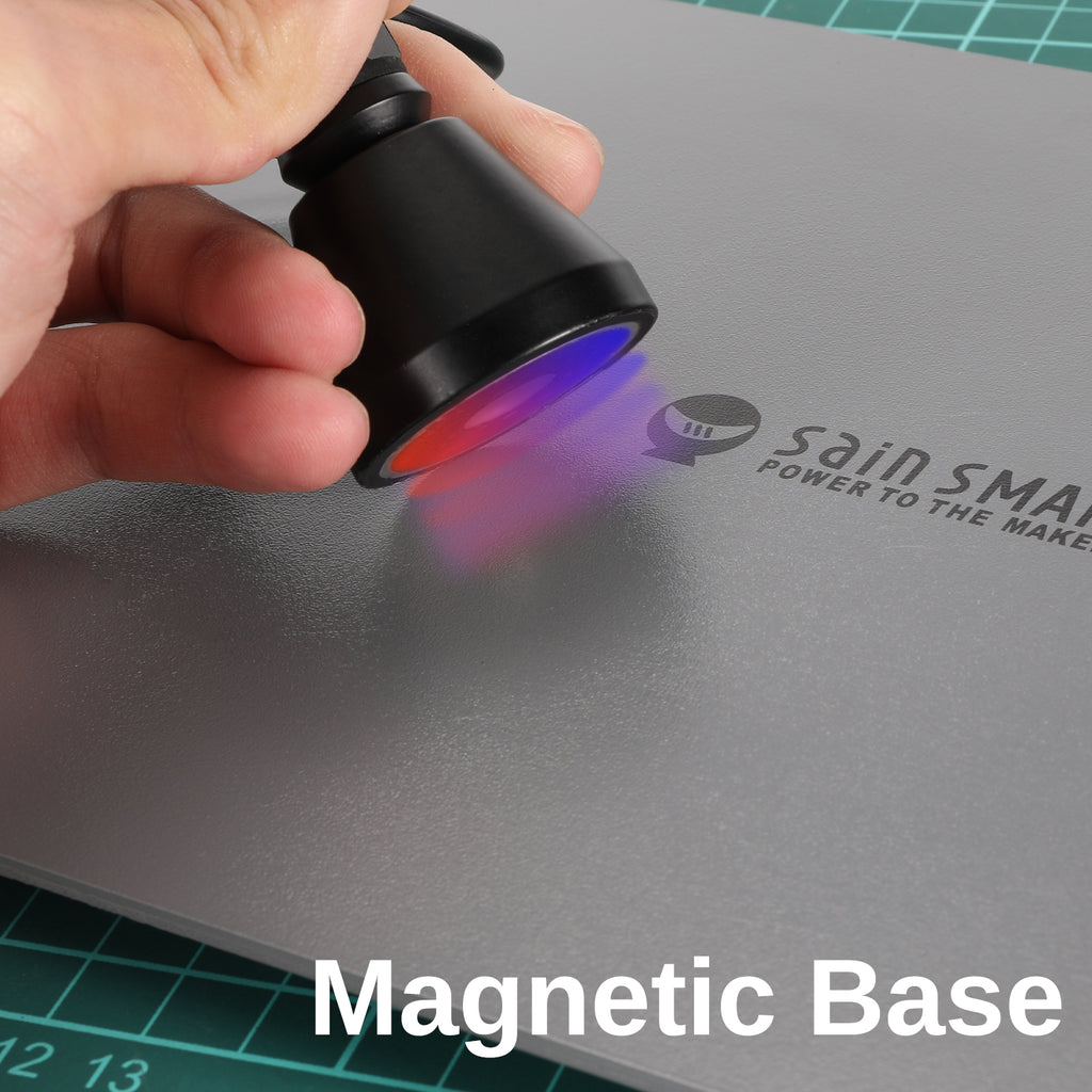 Magnetic Solder Smoke Absorber Fume Extractor with LED Lights ...