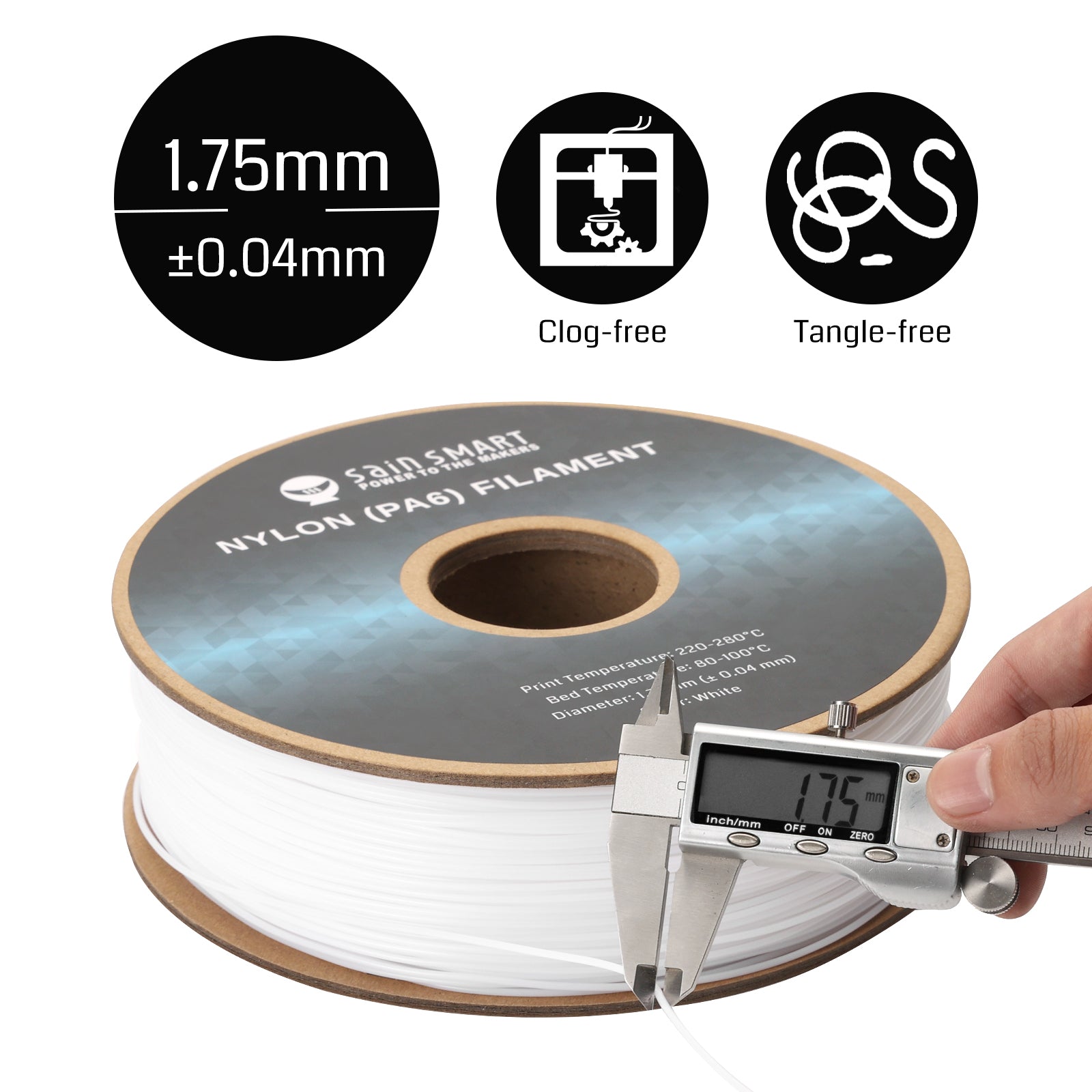 SainSmart PA6 Nylon Filament - Thumbnail 5