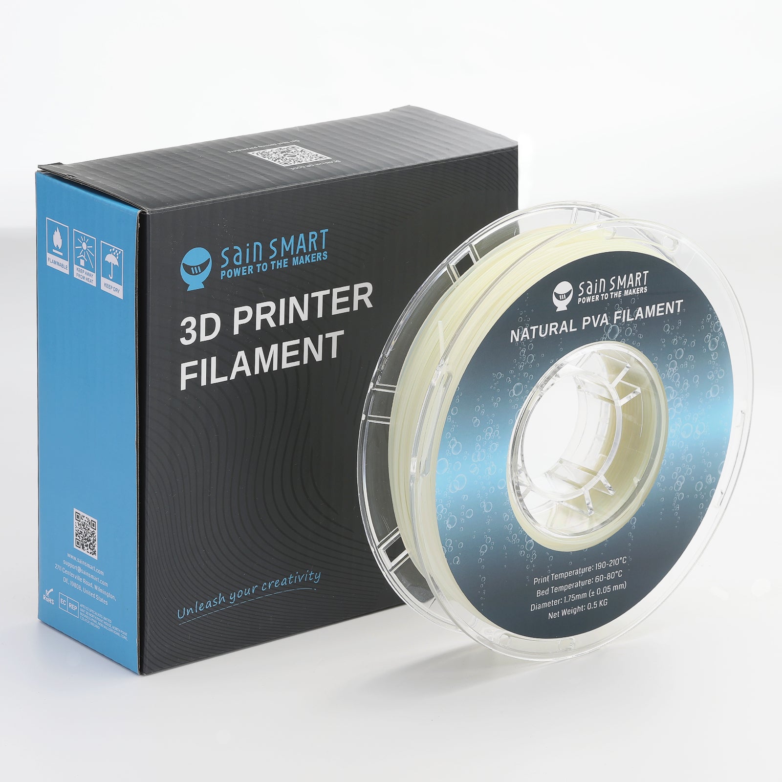 Natural PVA Dissolvable Support Filament - Thumbnail 3