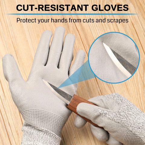 What Safety Gloves Are Best For Wood Carving? – Schaaf Tools