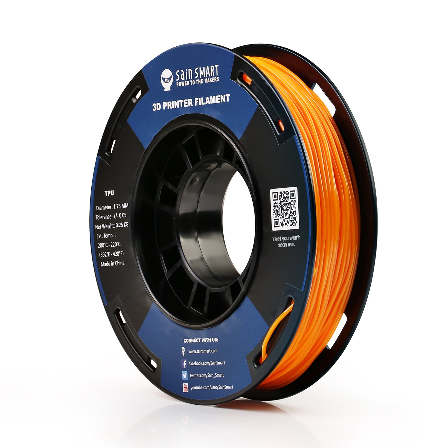 Small-Spool TPU Flexible Filament