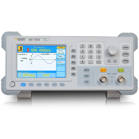 [Discontinued] Owon AG1022 25 MHz, 2 Ch DDS Arbitrary Waveform Generator