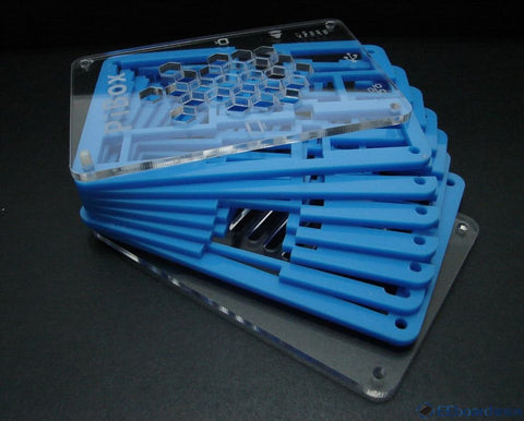 [Discontinued] New Case for Raspberry Pi Model B Case Box Enclosure blue clear top 18946119018