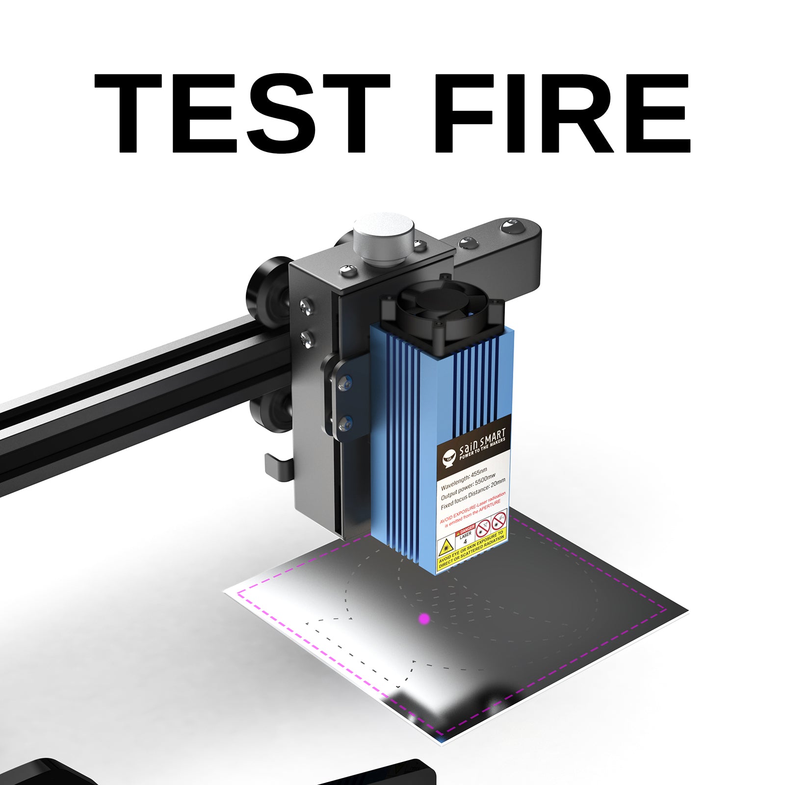 Discontinued] Jinsoku LE-1620 Portable 5.5W Single Arm Laser