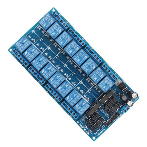 [Discontinued]16-Channel USB HID Programmable Control Relay Module[US ONLY]