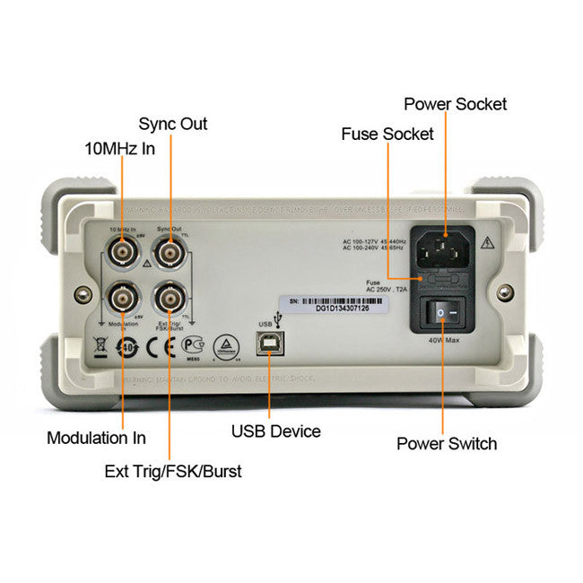 Rigol DG1022 20MHz Function Arbitrary Waveform Generator