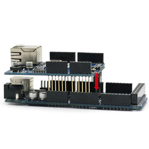[Discontinued] Mega2560+Ethernet Shield Kit for Arduino ATMEGA8U2 W5100